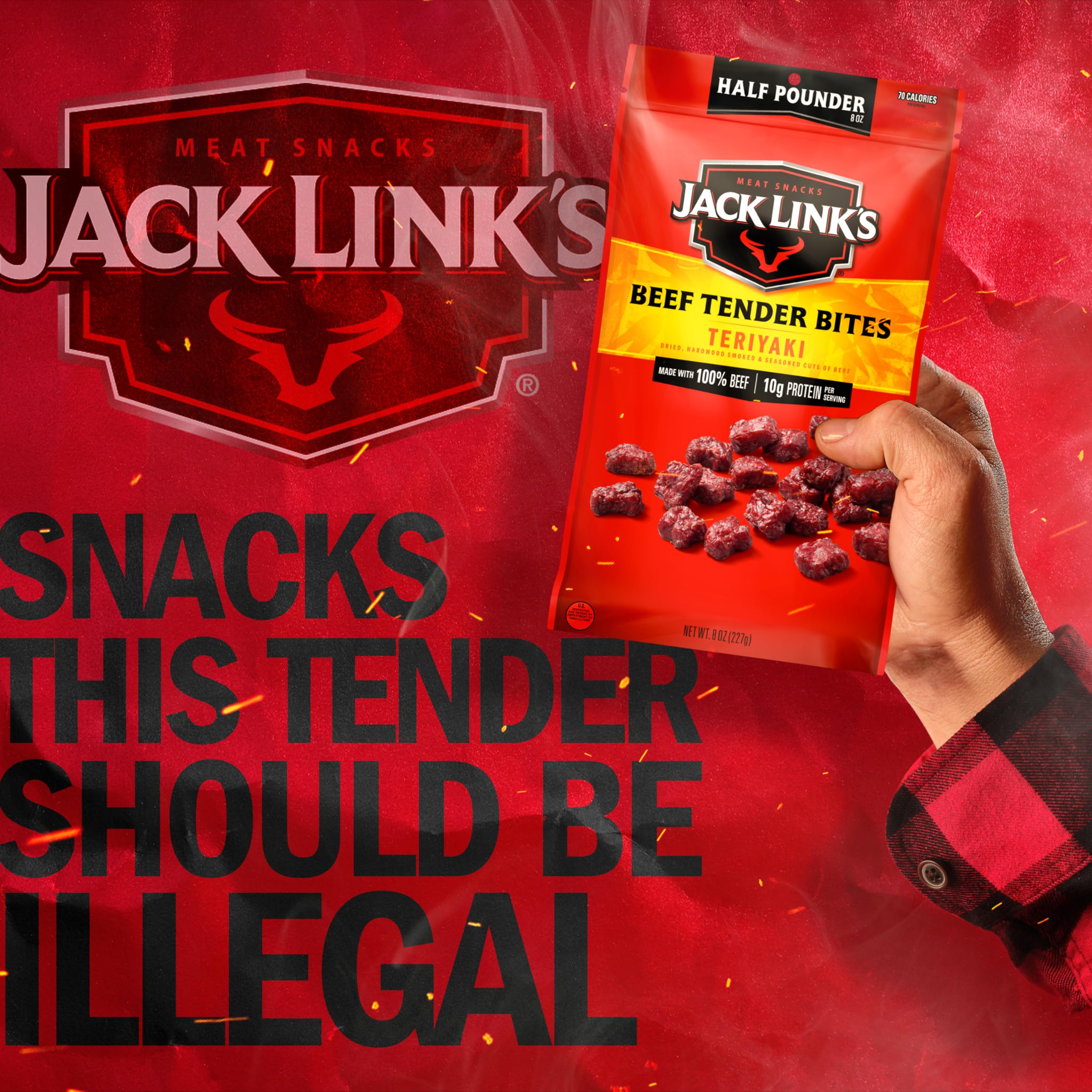 Family movie night with Jack Link's Teriyaki Tender Bites.