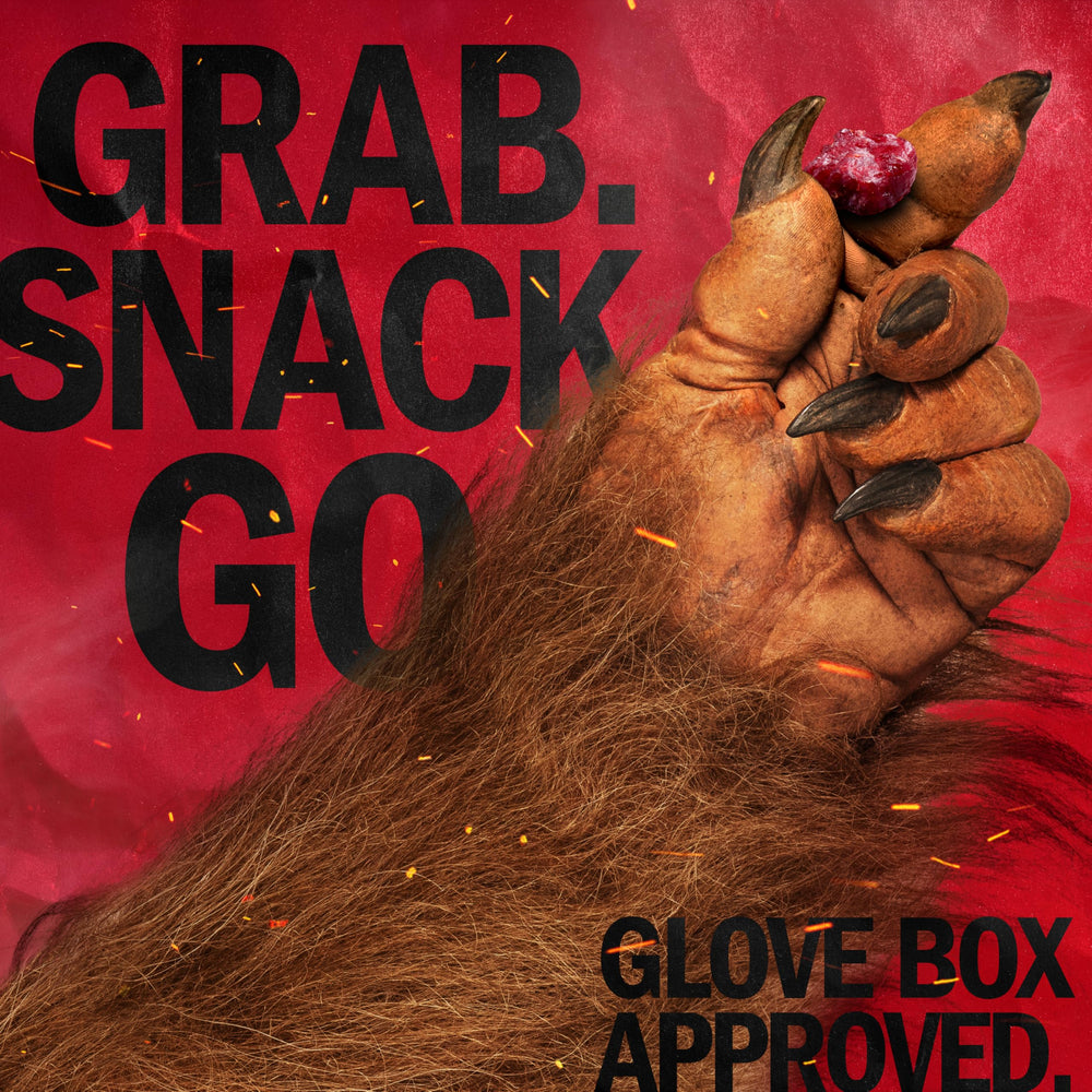 Jack Link's Teriyaki Tender Bites portable snack for car trips.