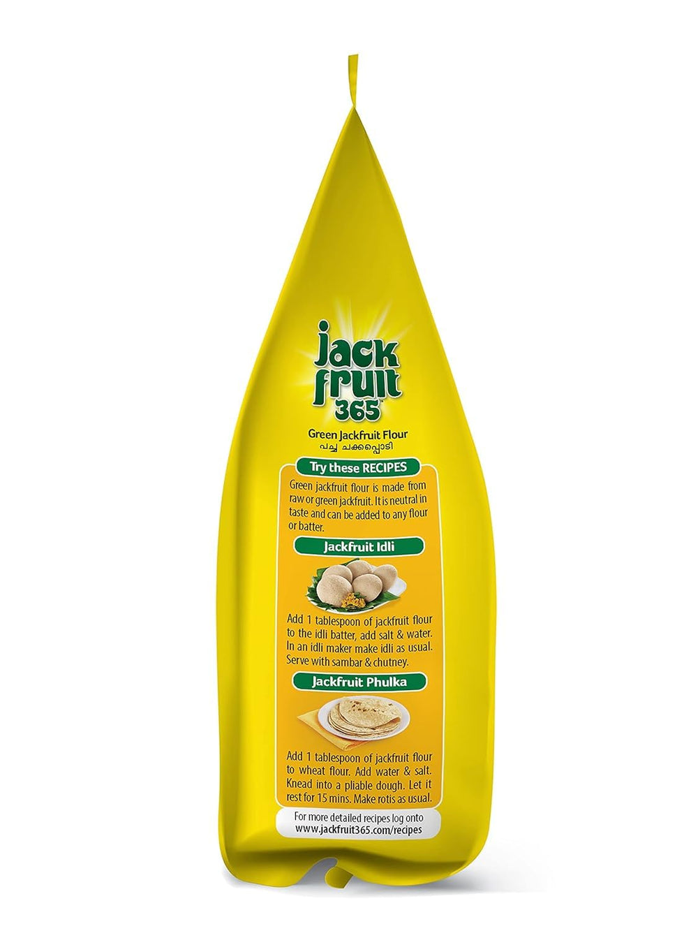 Close-up of Jackfruit365 Green Jackfruit Flour fiber texture for digestion.