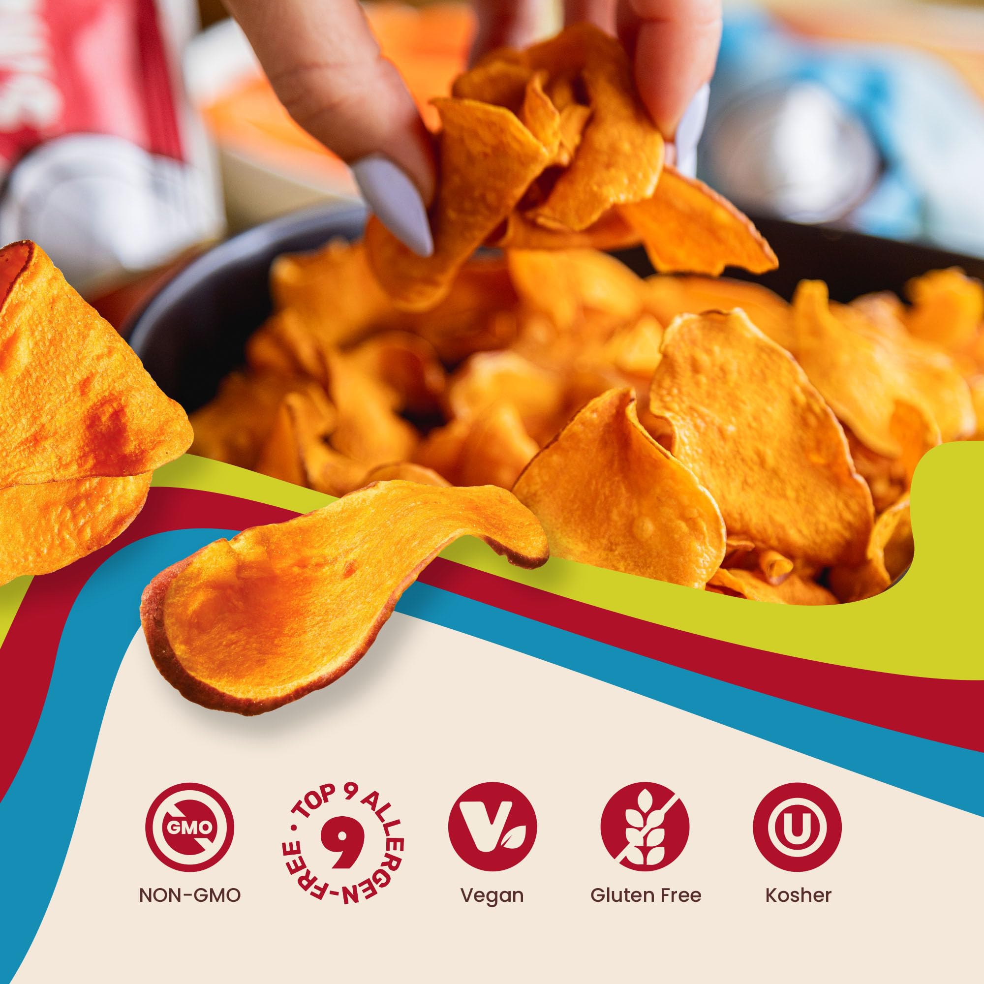Jackson’s packaging emphasizes single-serve bags for freshness and convenience.