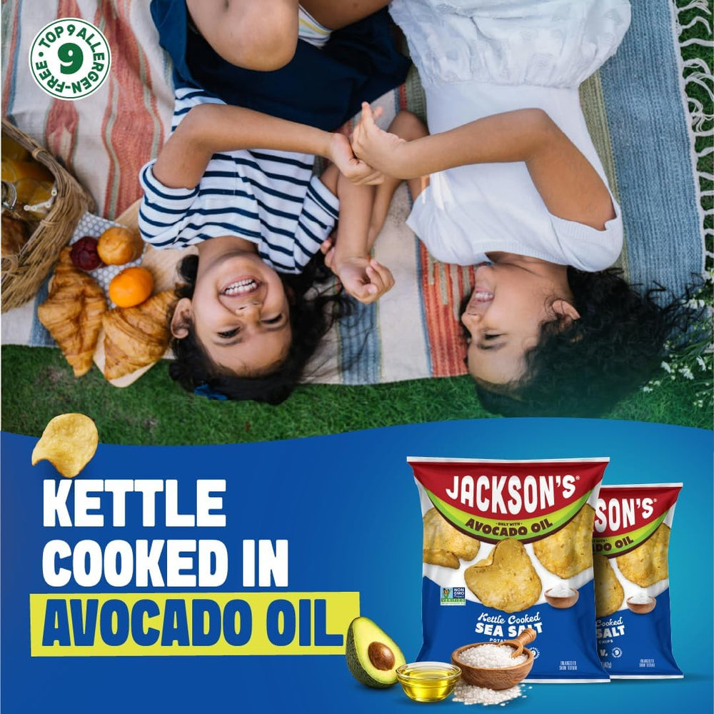 Jackson’s Shark Tank origin branding signals trusted family recipe quality.