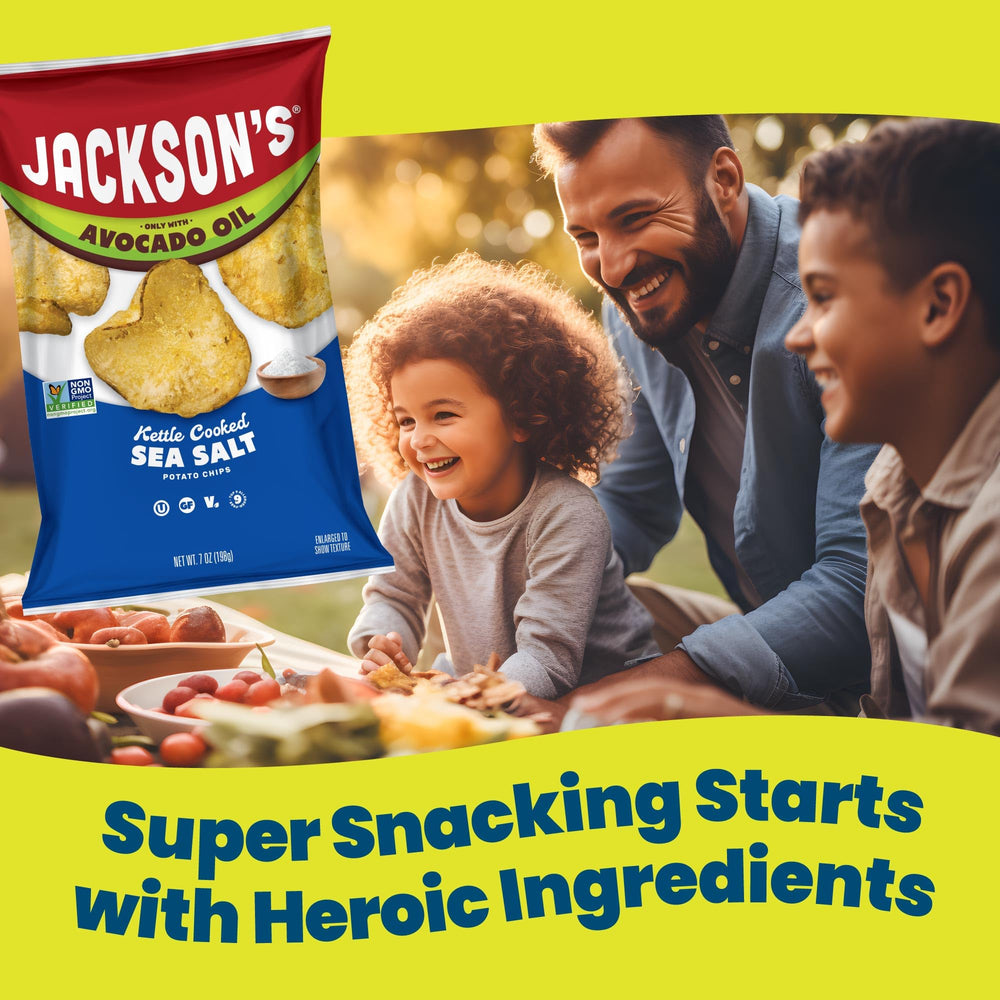 Jackson's Shark Tank origin branding appears on packaging.