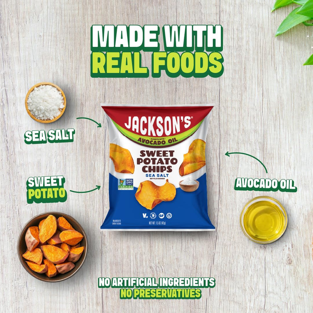 Jackson’s on-the-go snack pack ready for lunchboxes and travel.