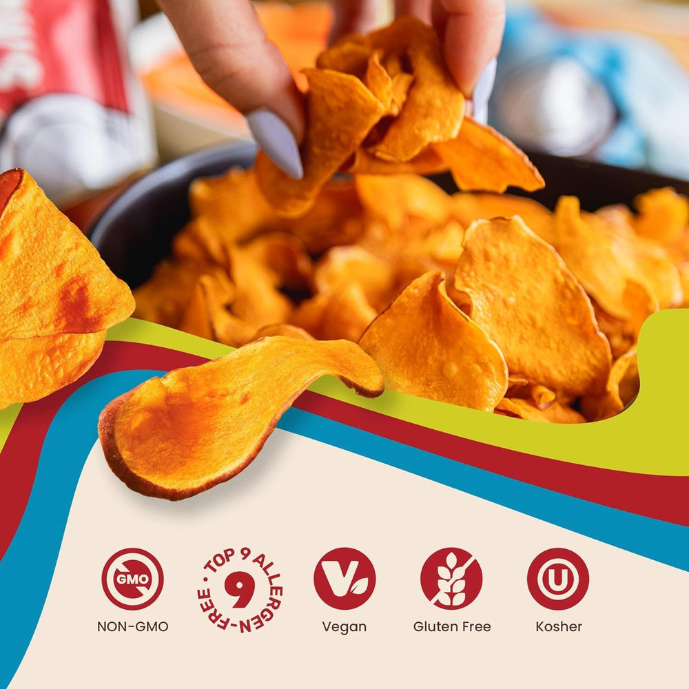 Jackson’s chips being cooked slowly in avocado oil for crisp texture.