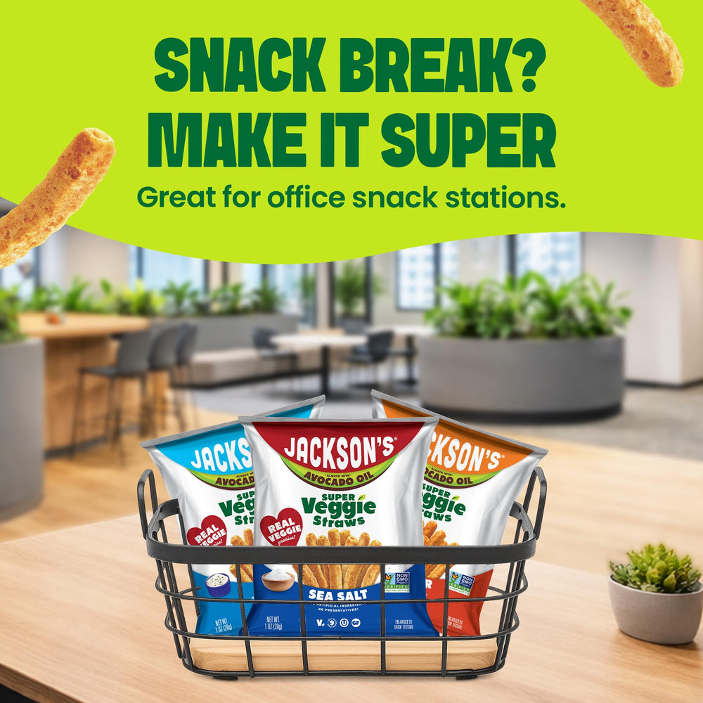 Jackson's Veggie Straws born in a family kitchen.
