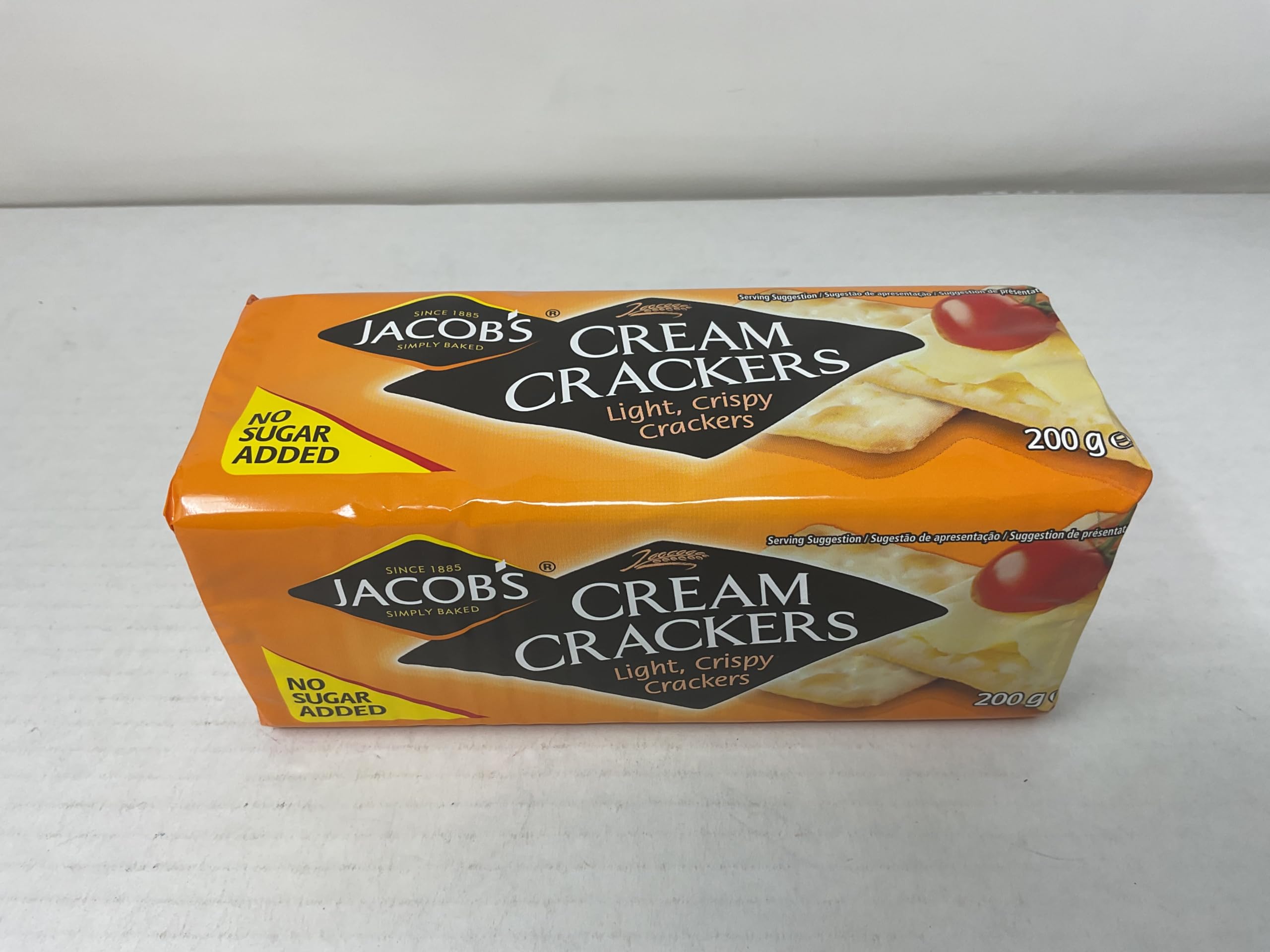 Jacobs Cream Crackers paired with soup for a comforting bite.