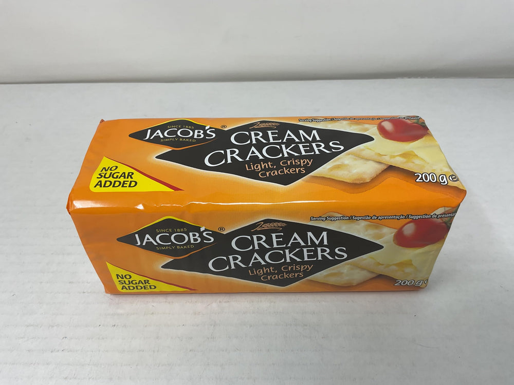 Jacobs Cream Crackers paired with soup for a comforting bite.
