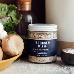 Jacobsen Salt Co. large flake crystals provide a robust finish on roasted vegetables.