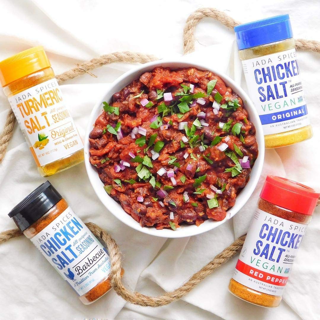 JADA Spices Chicken Salt Spice Original with cauliflower for roasting boosts