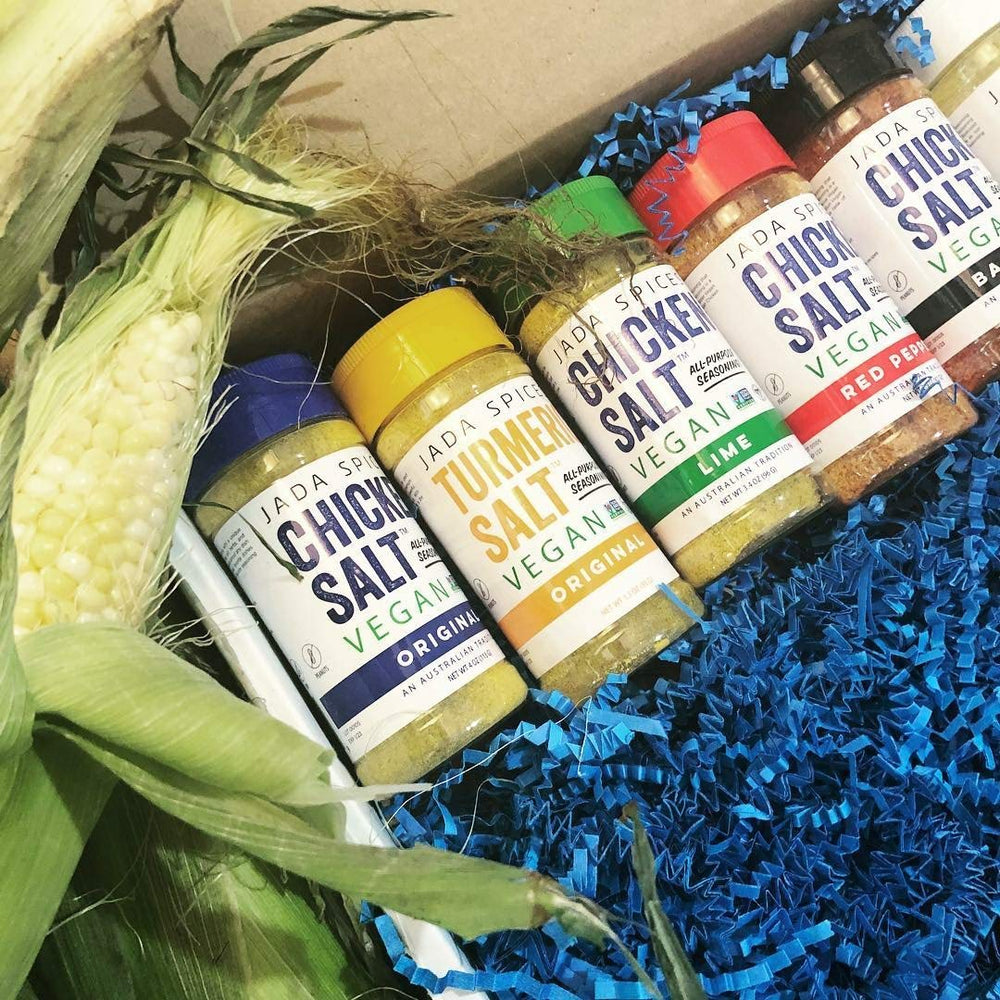 JADA Spices Chicken Salt Spice Original on eggs for quick flavor boost
