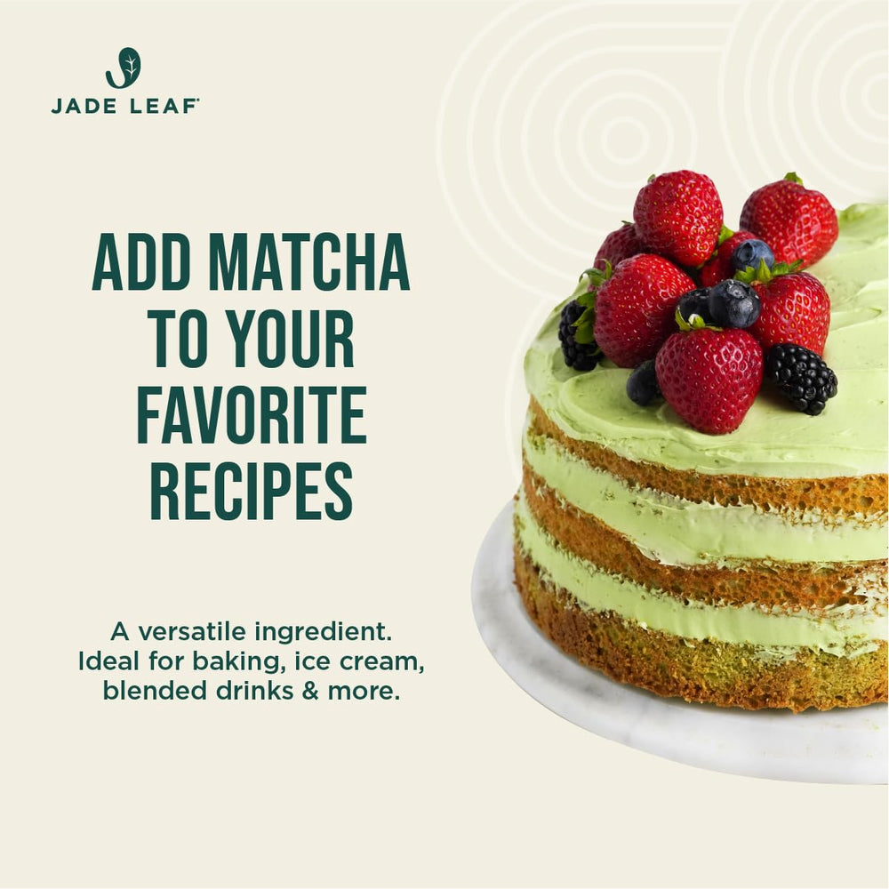 Jade Leaf Matcha baking muffins scene with rich color and aroma