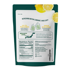 Close-up of Jade Leaf Lemonade powder tin ready to blend.