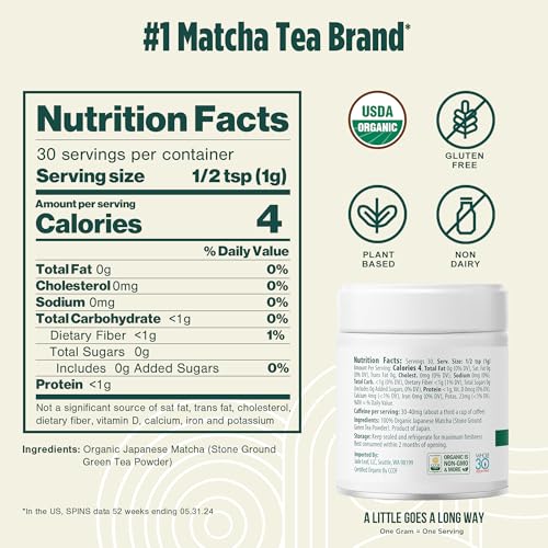 Jade Leaf Matcha powder close-up showing vibrant green for whisking