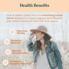 Jade Tea milk thistle and yellow dock blend emphasizes digestive support herbs.