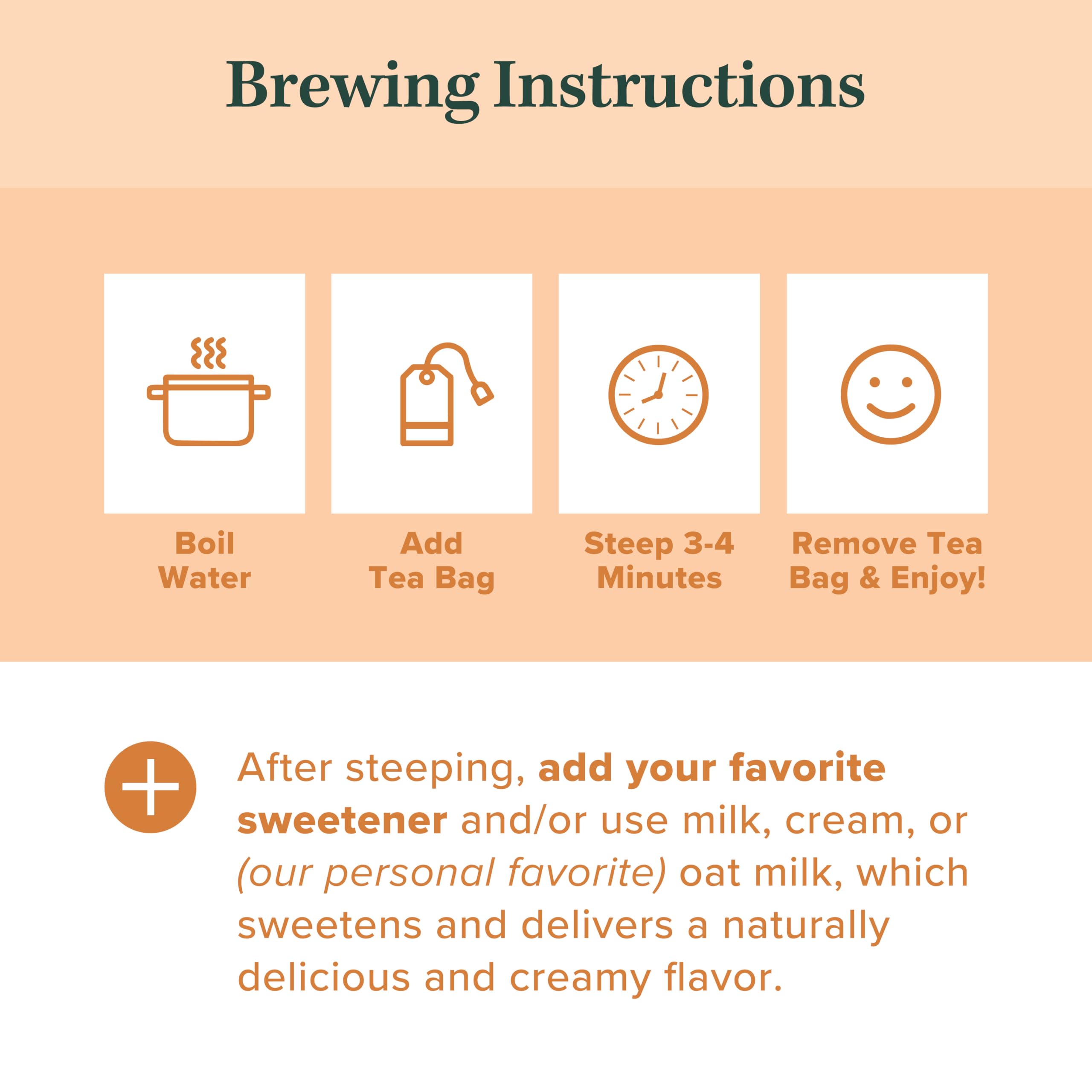 Jade Tea orange spice infusion showcases natural citrus brightness.