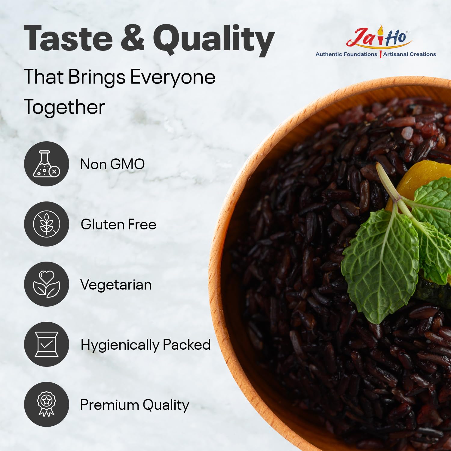 Jai Ho anthocyanin-rich image hints at antioxidant-focused nutrition.