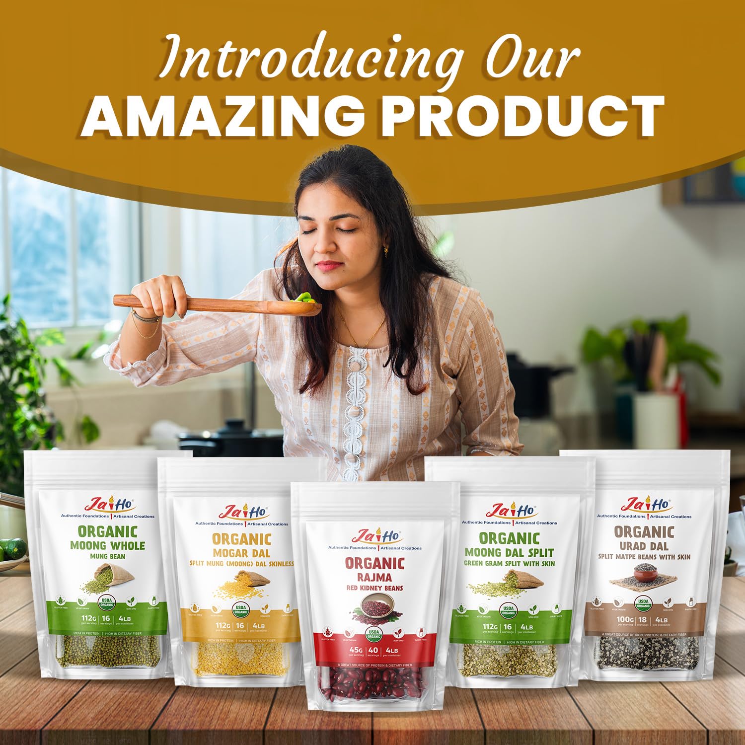 Jai Ho Mogar Dal is chemical-free and pesticide-free for pure taste.