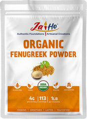 Jai Ho fenugreek powder pack-zip pouch keeps freshness for cooking.