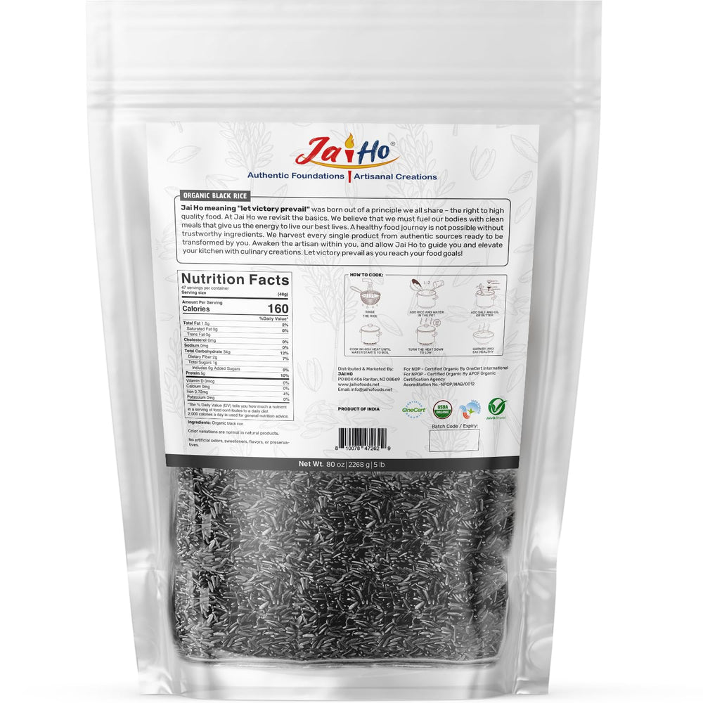Jai Ho resealable pouch seal feature close-up for extended freshness.