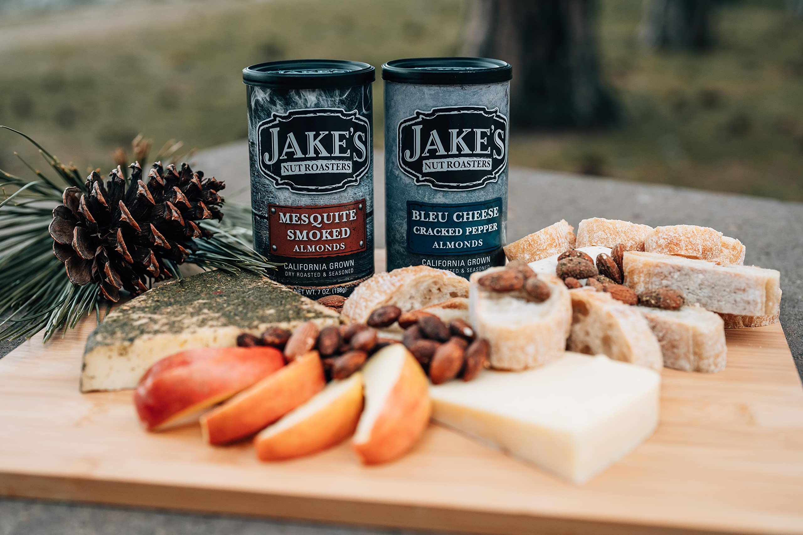 Jake's Nut Roasters peanut-free facility label supports allergy-aware snacking.