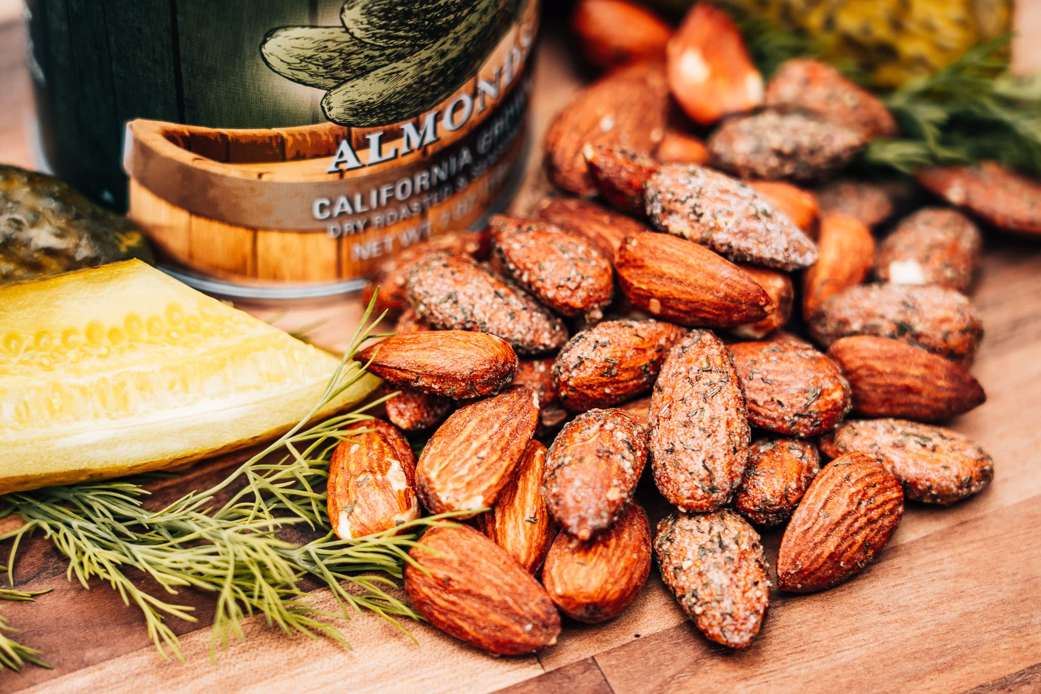 Jake's Nut Roasters Almonds small-batch roast image showcasing quality control