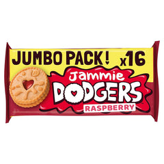 Jammie Dodgers Original Twin Pack 280g—shareable jam-filled shortcake biscuits