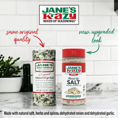 Jane's Krazy Mixed-Up Salt Blend pack of 2, convenient pantry staple for everyday seasoning