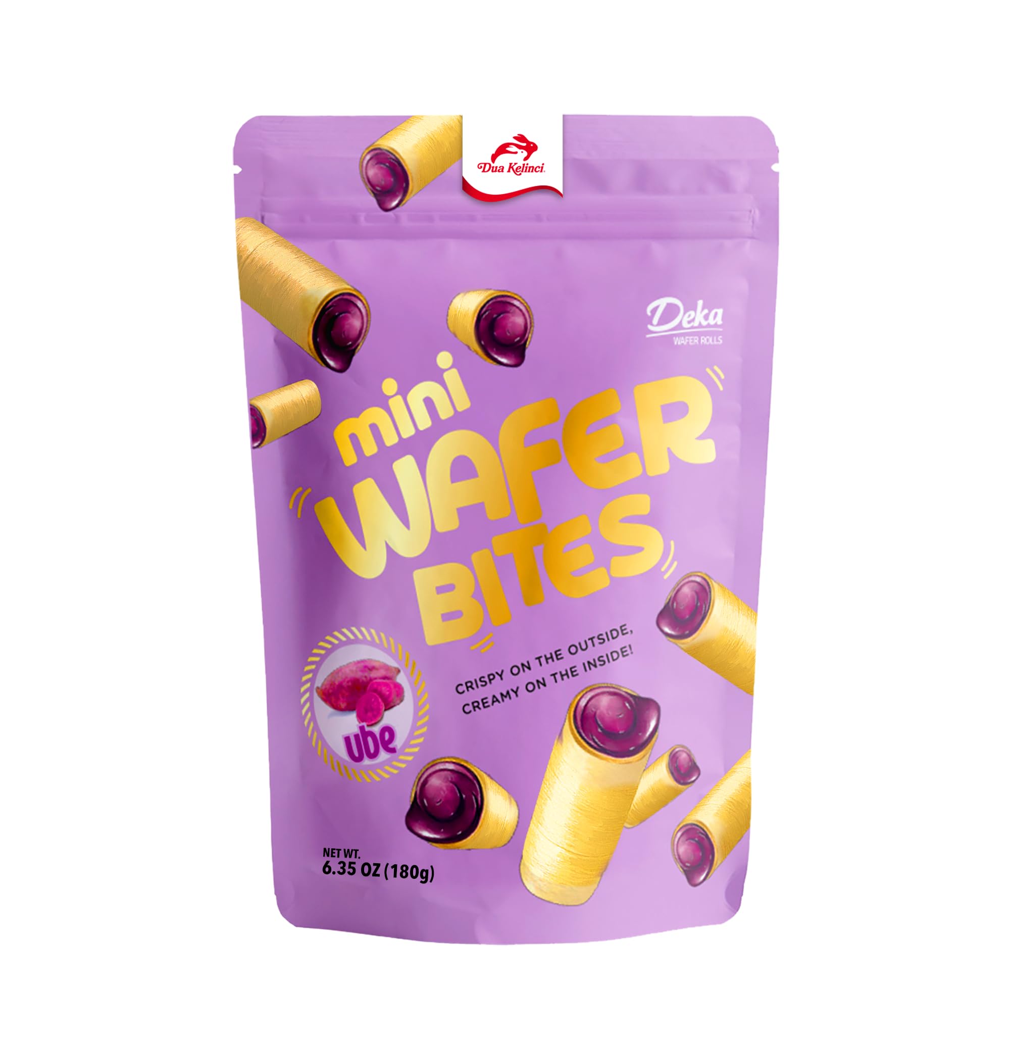 Jans Deka Ube mini wafer bites party favors or gifts idea.