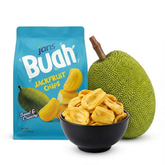Jans Jackfruit Chips on-the-go lifestyle, compact and convenient.