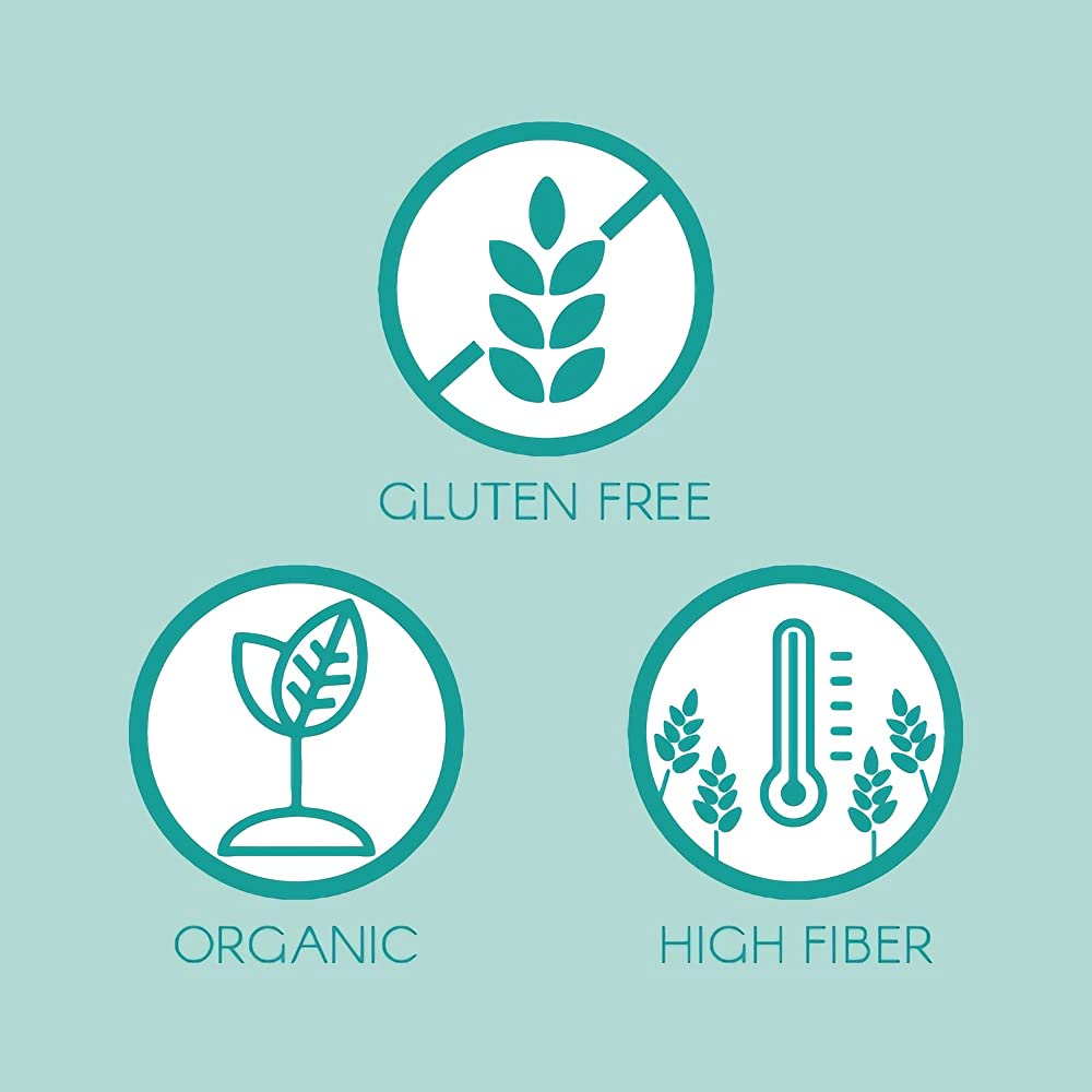 Jans Organic Coconut Flour gluten-free label highlights certified safety.