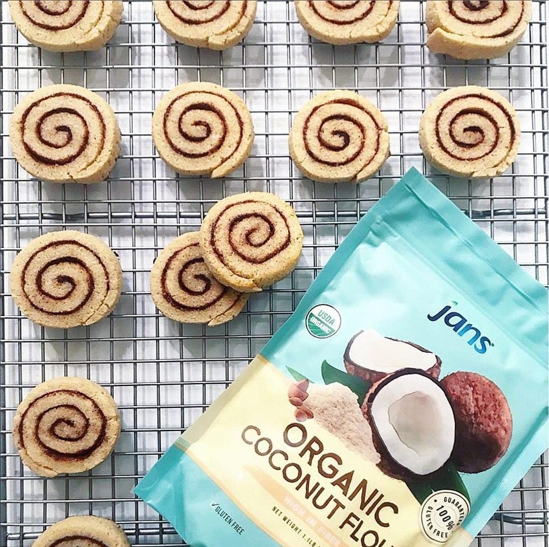 Jans Organic Coconut Flour paleo-friendly setup for versatile recipes.