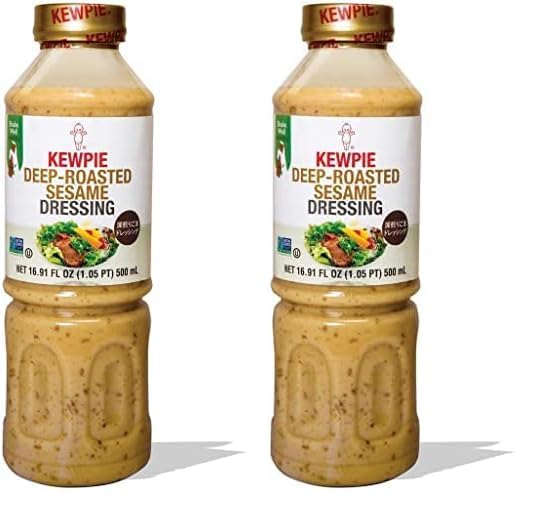 Japanese Deep Roasted Sesame Dressing 2-pack front view for salads.