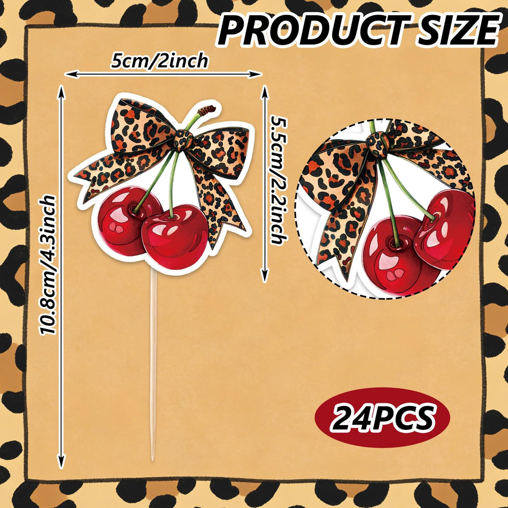 JarThenaAMCS leopard-print-cake-topper elevates desserts for celebrations.