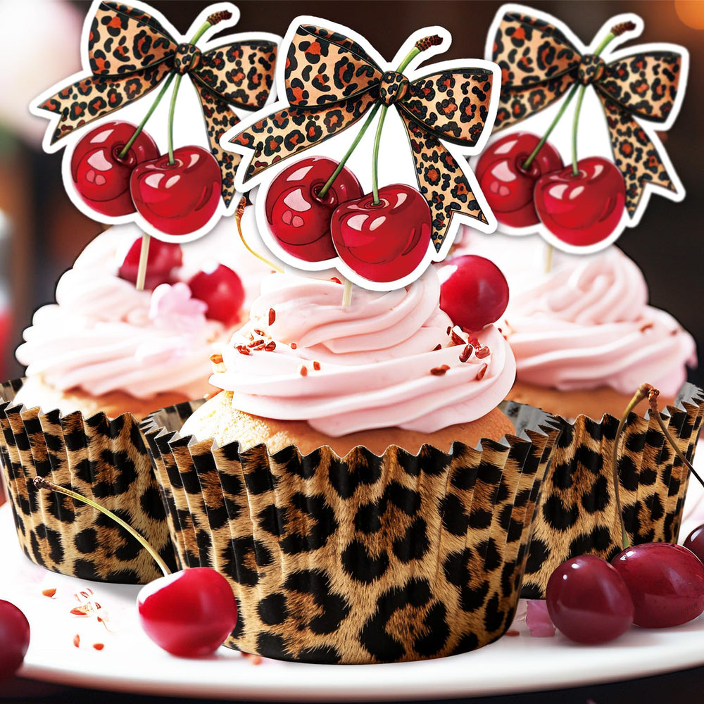 JarThenaAMCS leopard-print-topper adds flair to cookies and donuts.