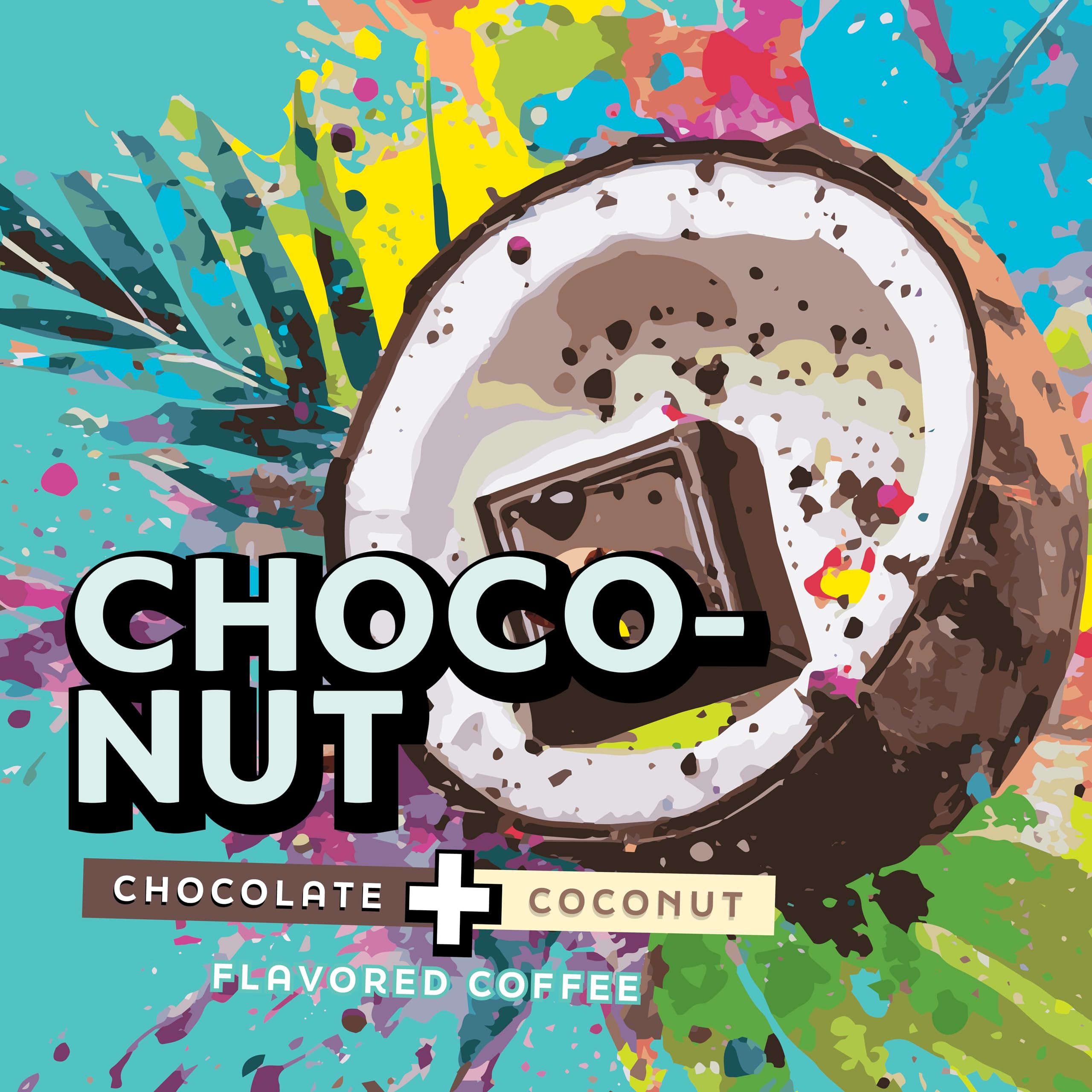 Java Factory Choconut Arabica beans highlighted for a smooth, chocolate-coconut flavor