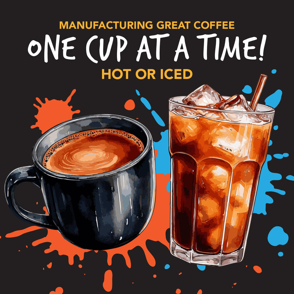 Java Factory Choconut aroma rising from a mug signals indulgent flavor