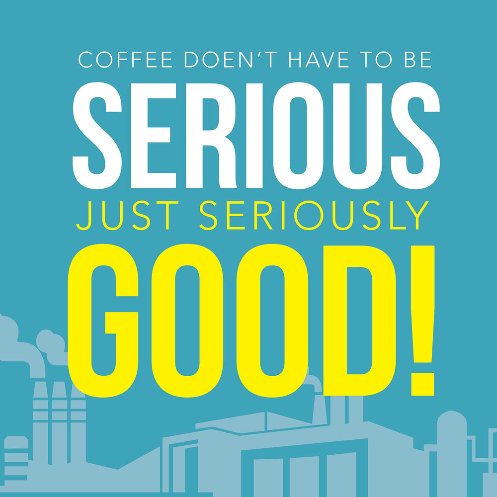 French Toast flavor artwork on Java Factory packaging evokes warm mornings.