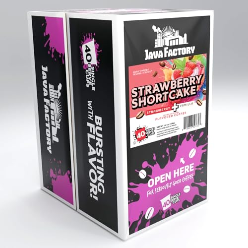 Java Factory K-Cup brewer compatibility enables easy brewing at home or in the office.