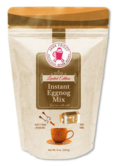 Java Frost instant eggnog mix pack ready for quick holiday indulgence