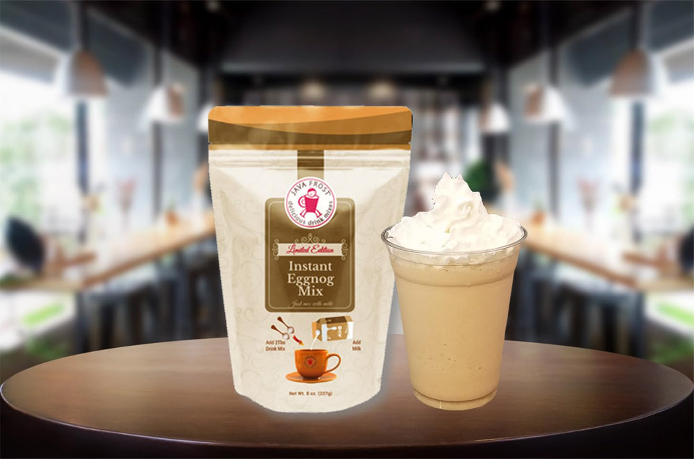 Java Frost rich spiced flavor ideal for holidays