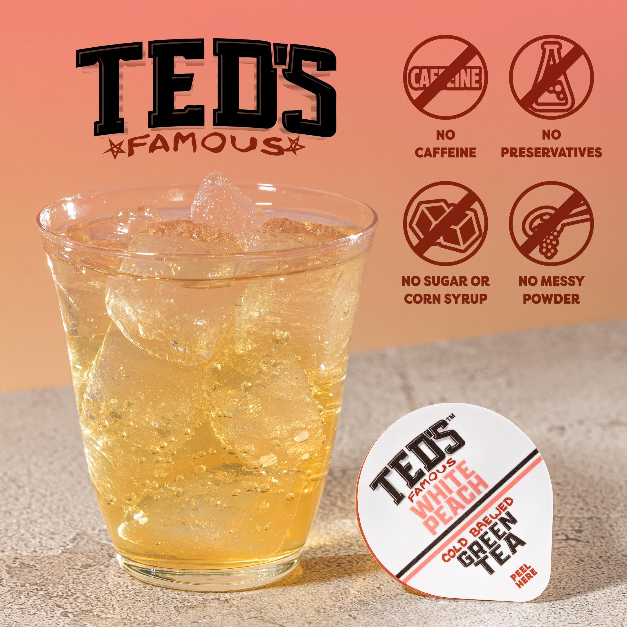 Caffeine info on Ted's Tea pod indicates moderate lift.