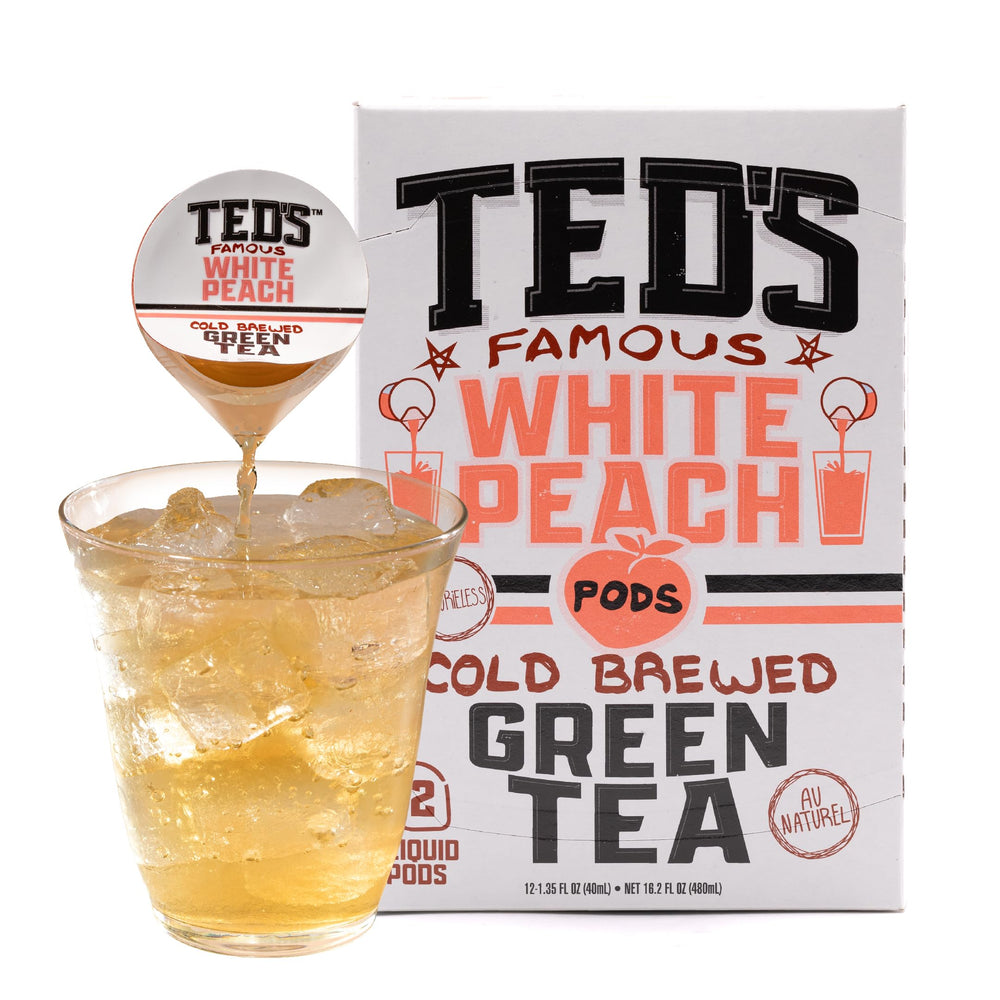 Ted's Tea by Java House pod pour for quick single-serve prep.