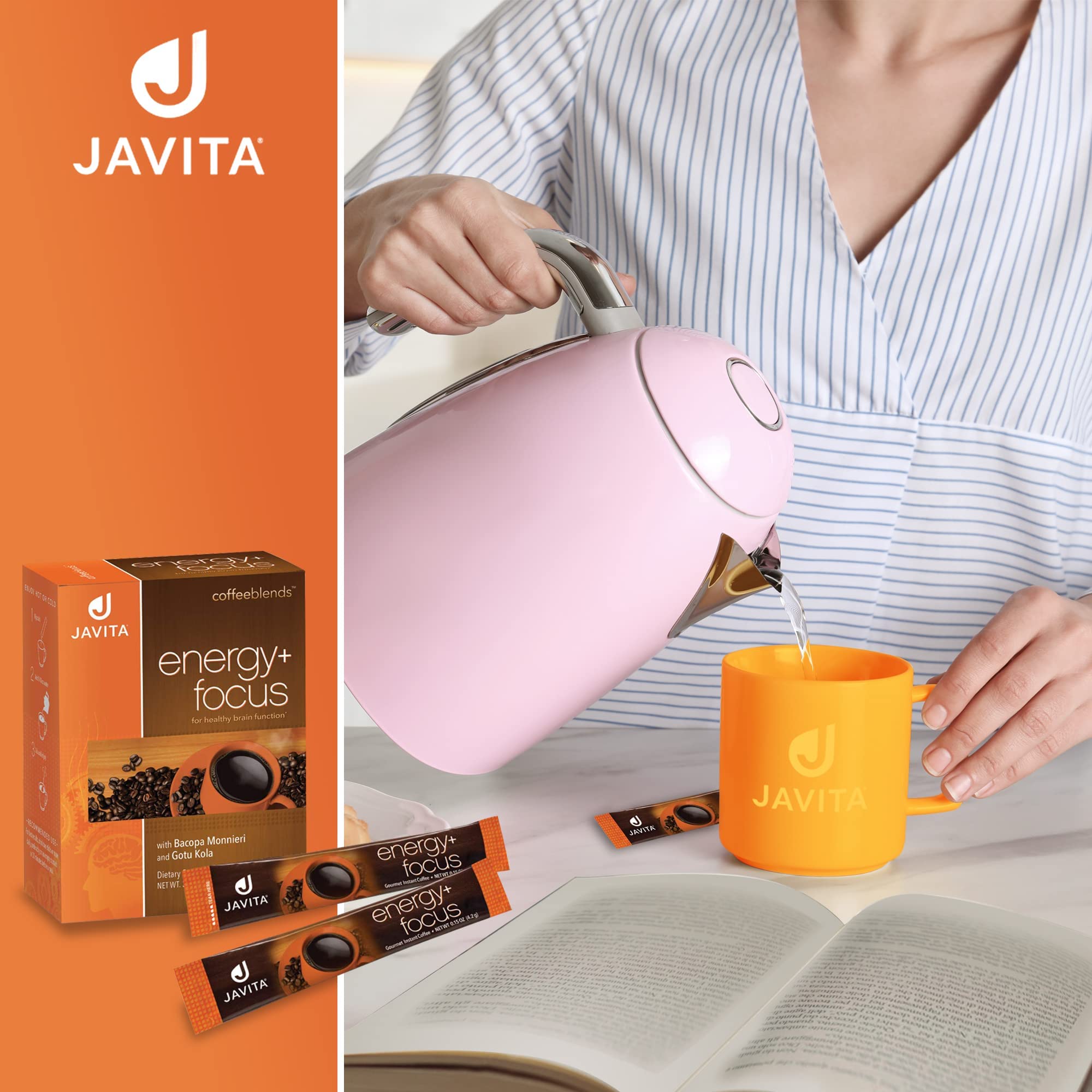 Javita travel-pack single-serve sachet for busy travel days