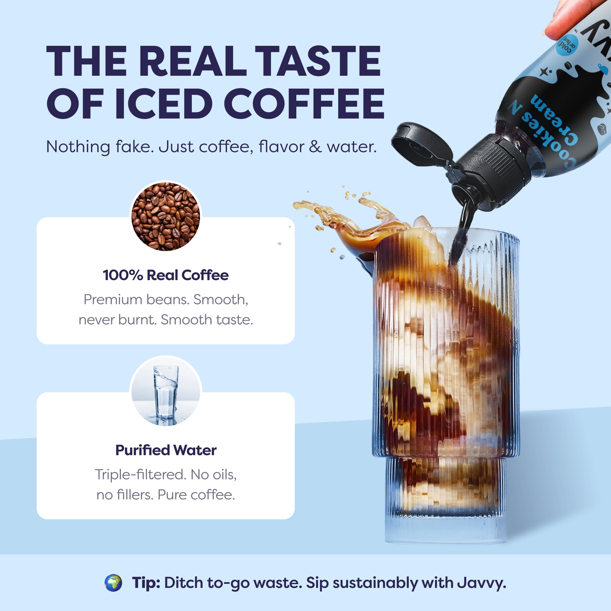 60 mg caffeine per teaspoon in Javvy concentrate