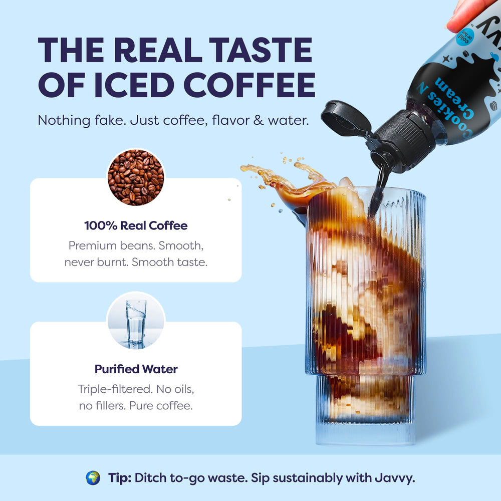 60 mg caffeine per teaspoon in Javvy concentrate