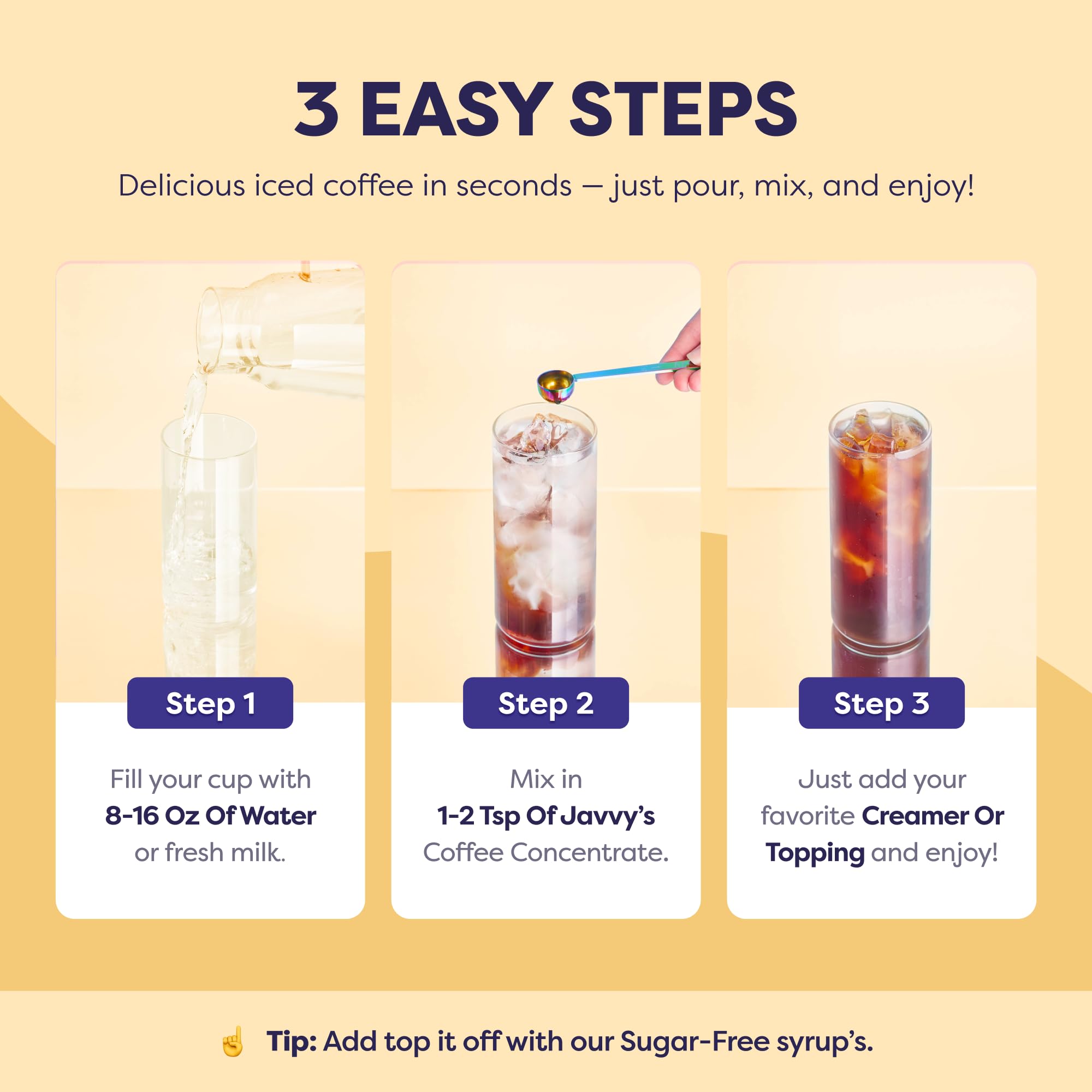 Javvy packaging shows limited release flavors and value.