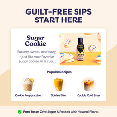 Javvy Sugar Cookie iced glass showcases versatile cold brew options.