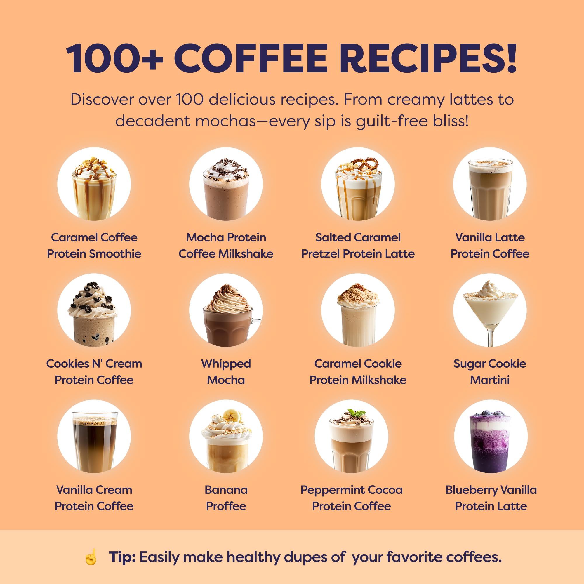 Javvy Iced Cinnamon Roll Protein Coffee goMCT label