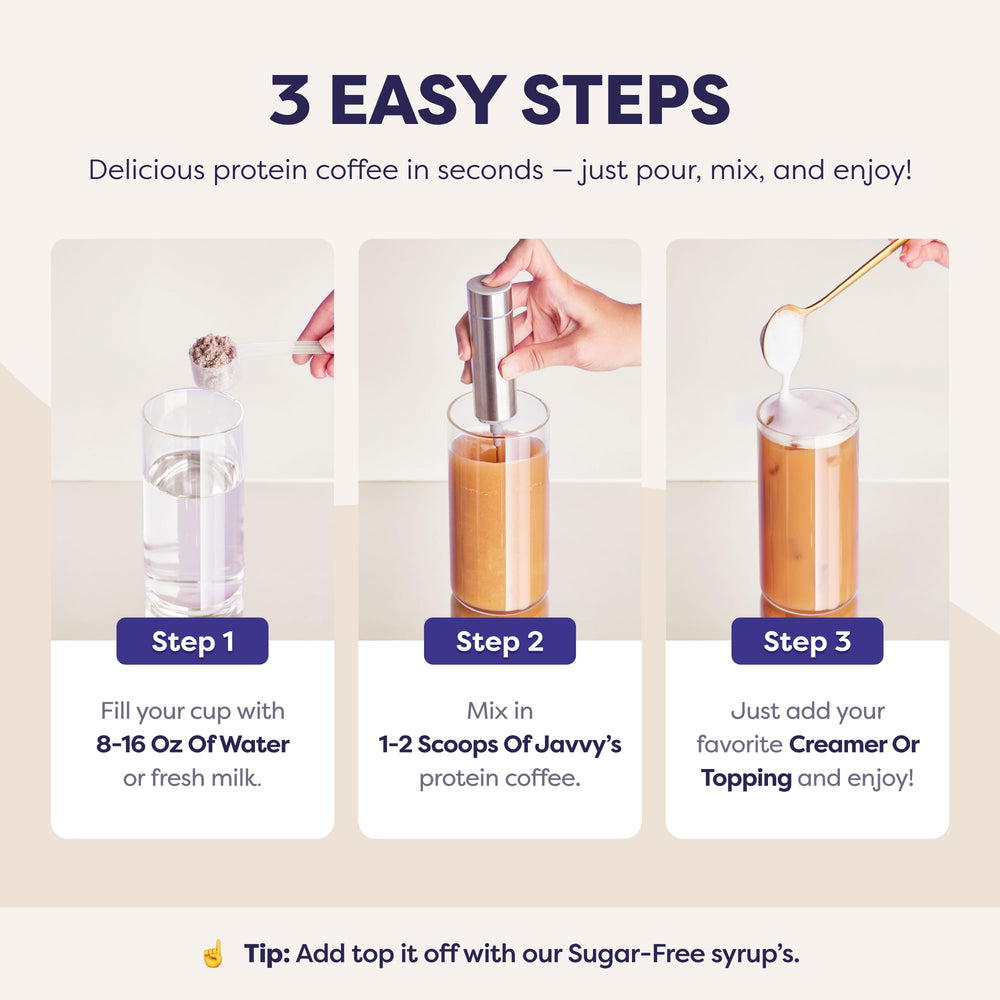 Javvy prebiotics label for gut-friendly formulation.