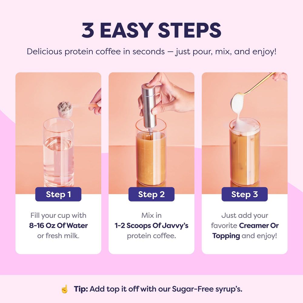 Javvy Prebiotics Icon signals gut-friendly wellness in every serving.